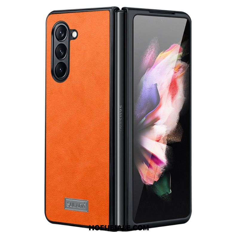 Hoesje Samsung Galaxy Z Fold 5 Elegance Leer Abeel