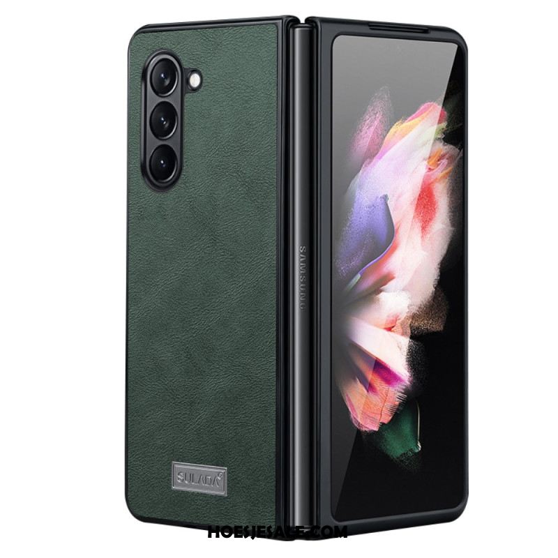 Hoesje Samsung Galaxy Z Fold 5 Elegance Leer Abeel