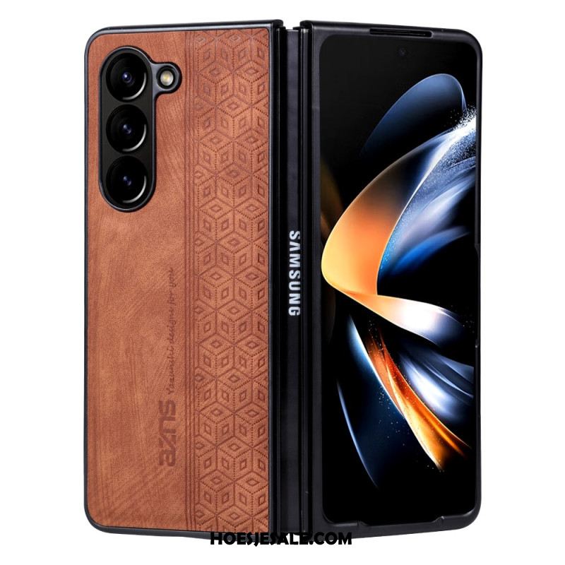 Hoesje Samsung Galaxy Z Fold 5 Kunstleer Azns