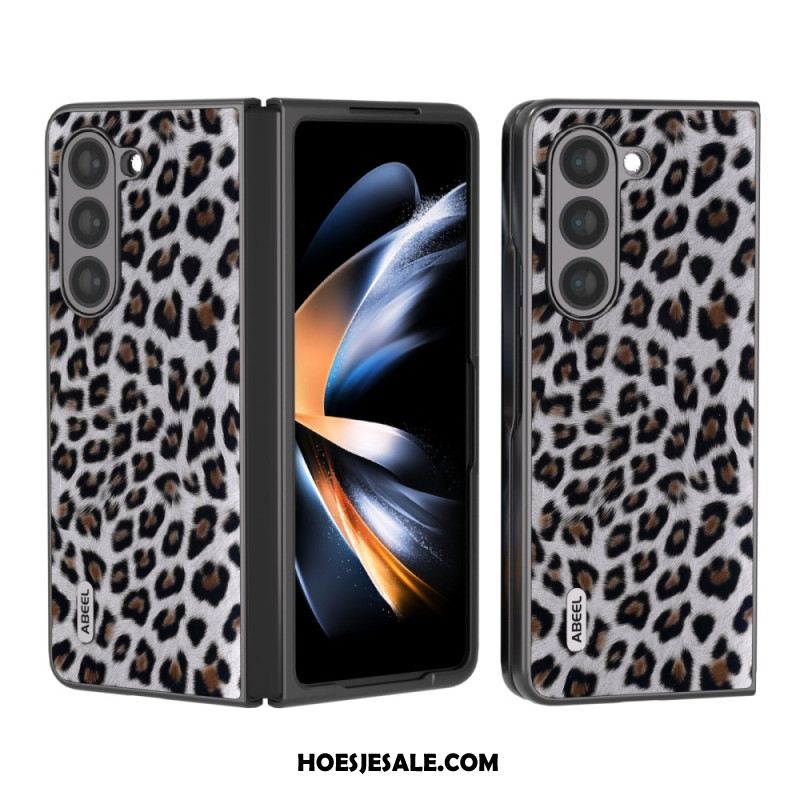 Hoesje Samsung Galaxy Z Fold 5 Luipaard Abeel