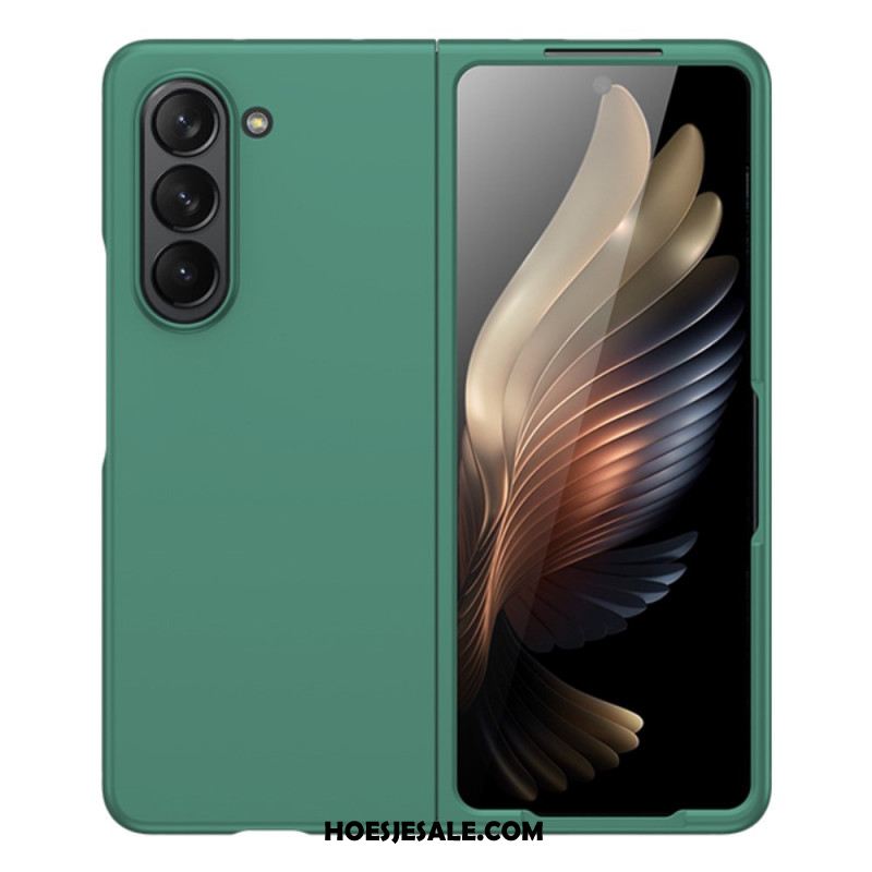 Hoesje Samsung Galaxy Z Fold 5 Met Rubber Beklede Afwerking Bescherming Hoesje