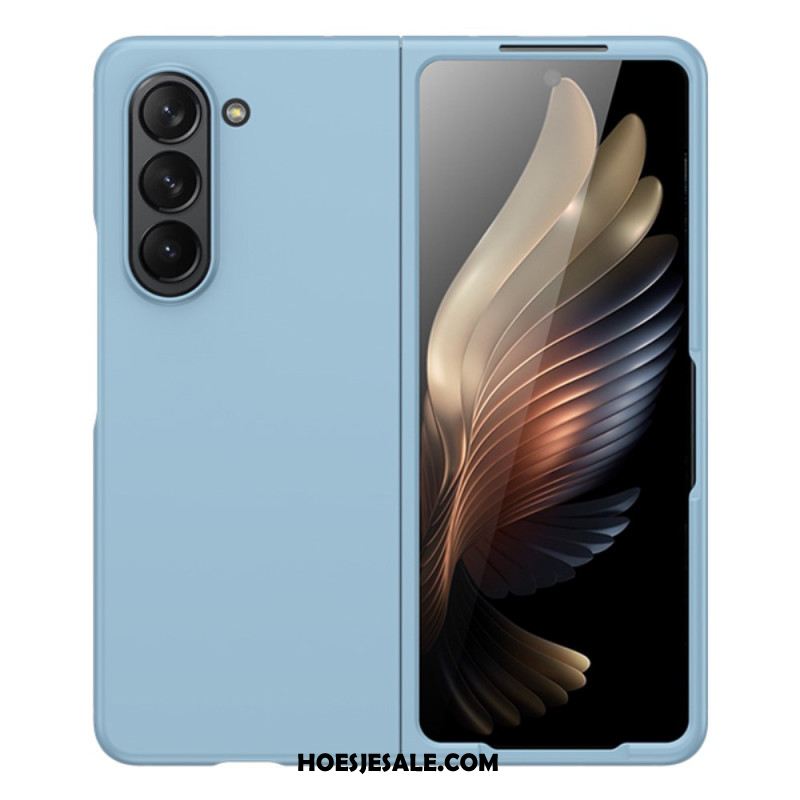 Hoesje Samsung Galaxy Z Fold 5 Met Rubber Beklede Afwerking Bescherming Hoesje