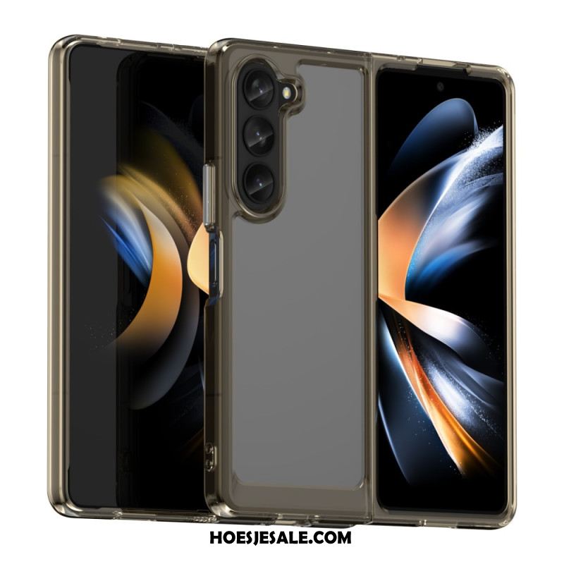 Hoesje Samsung Galaxy Z Fold 5 Siliconen Randen