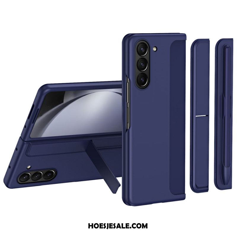 Hoesje Samsung Galaxy Z Fold 6 Afneembare Stylushoudermodule Bescherming Hoesje