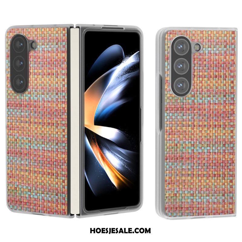 Hoesje Samsung Galaxy Z Fold 6 Gekleurde Tegelstextuur