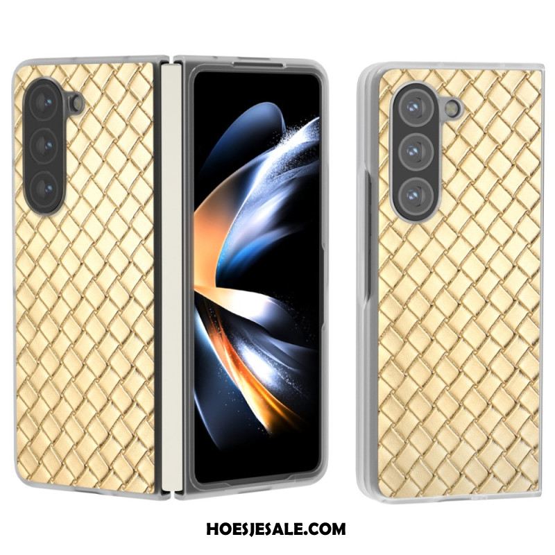 Hoesje Samsung Galaxy Z Fold 6 Geweven Textuur