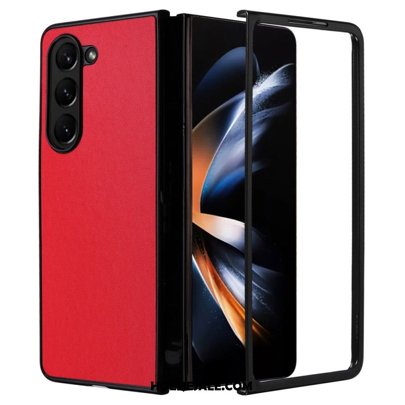 Hoesje Samsung Galaxy Z Fold 6 Ledereffect