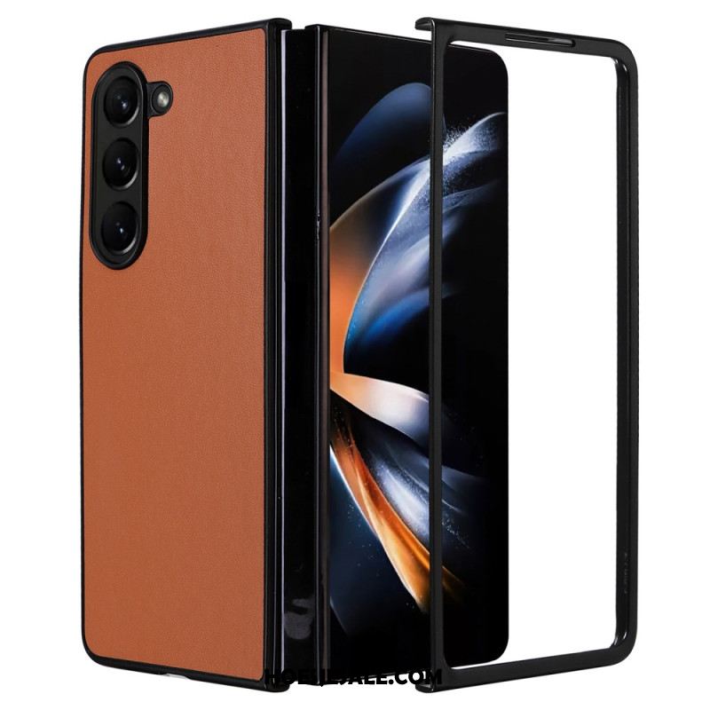 Hoesje Samsung Galaxy Z Fold 6 Ledereffect