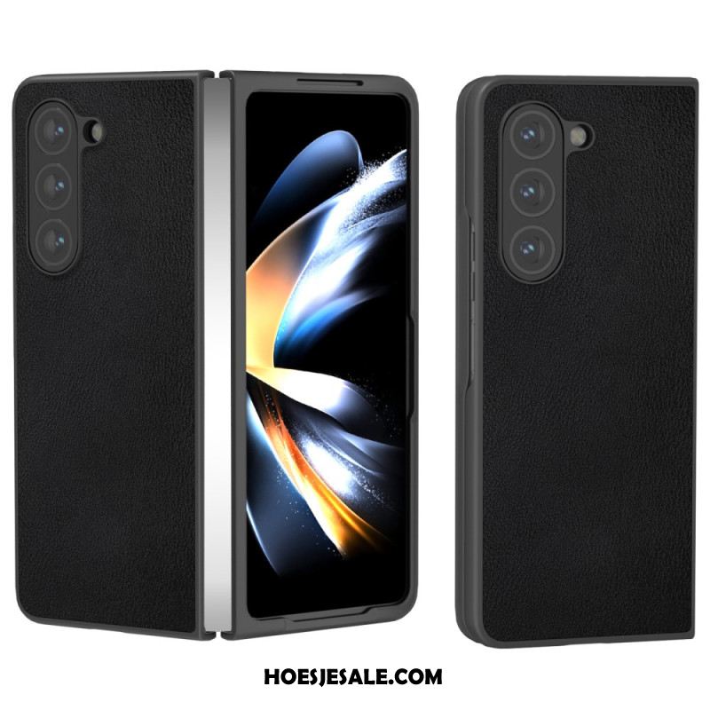 Hoesje Samsung Galaxy Z Fold 6 Ledereffect