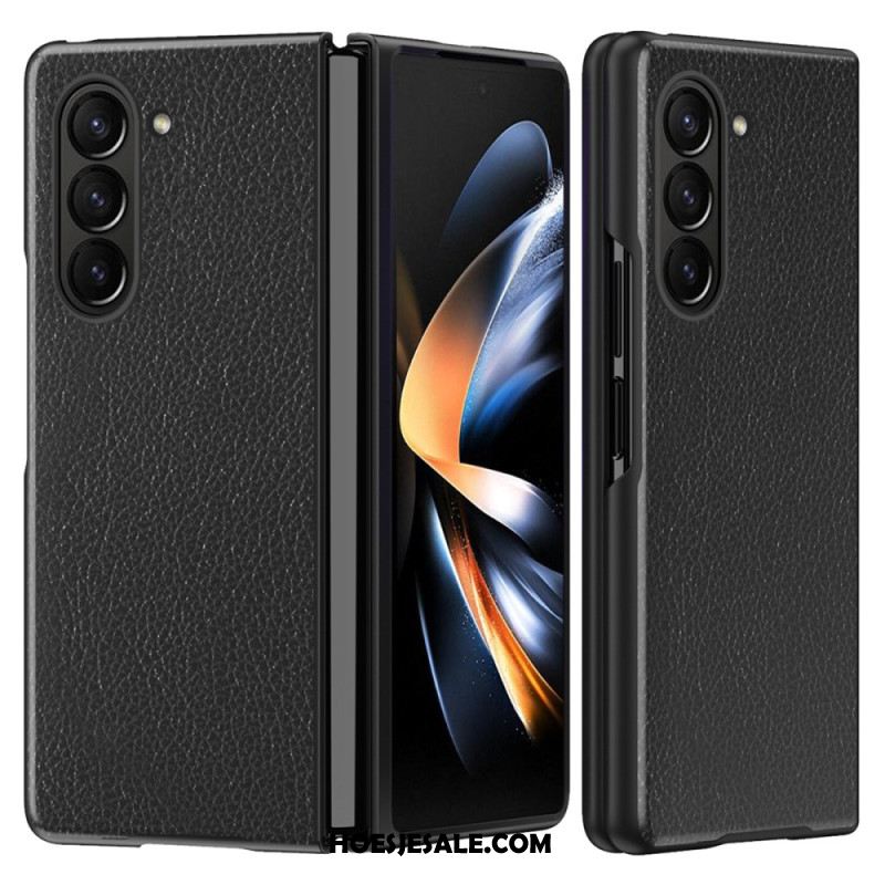 Hoesje Samsung Galaxy Z Fold 6 Litchi Kunstleer