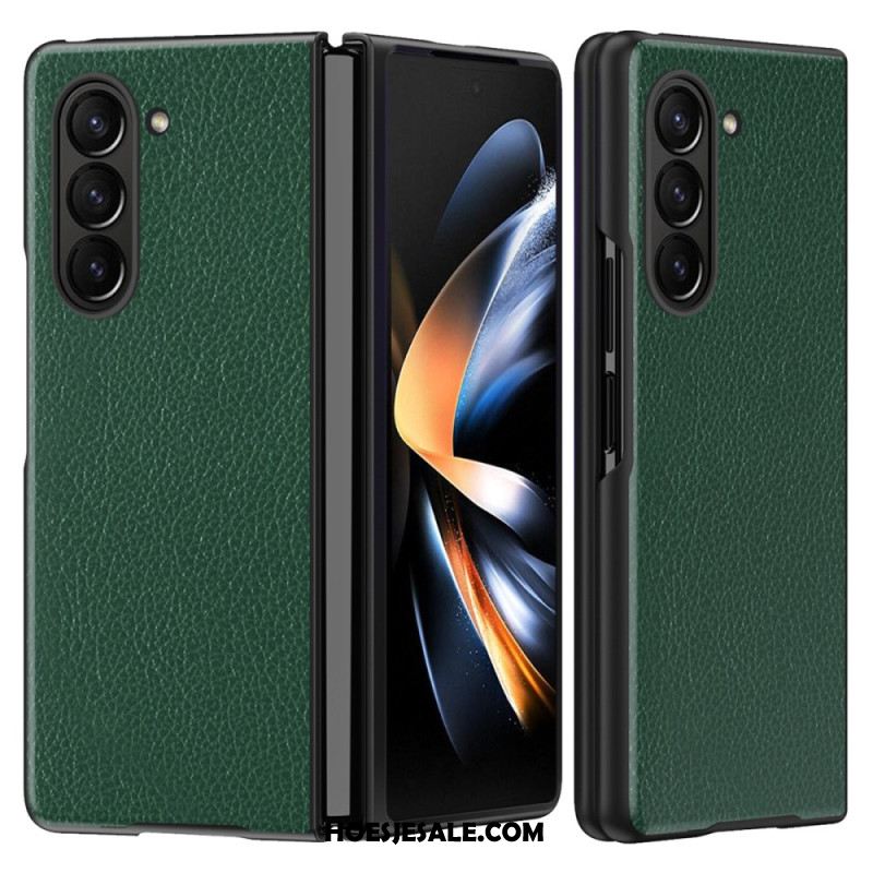 Hoesje Samsung Galaxy Z Fold 6 Litchi Kunstleer