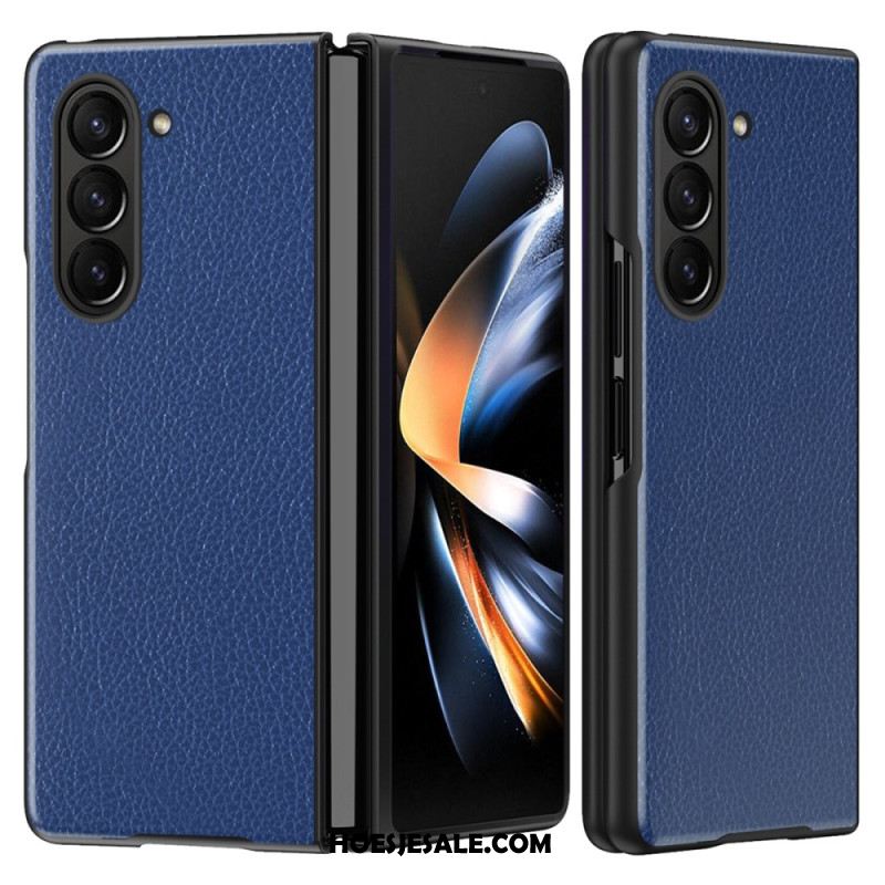 Hoesje Samsung Galaxy Z Fold 6 Litchi Kunstleer