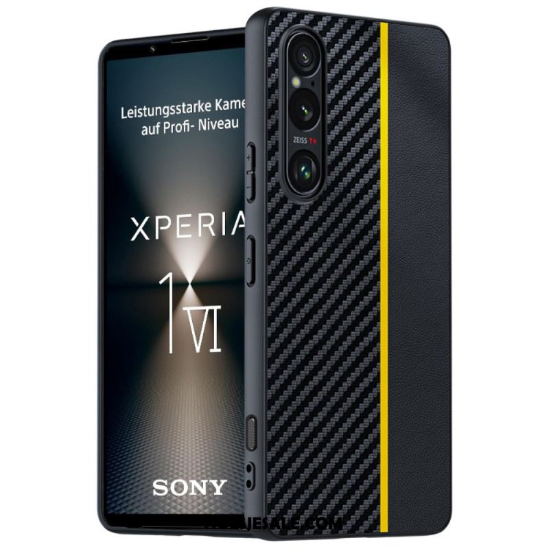 Hoesje Sony Xperia 1 Vi Koolstofvezelstijl Bescherming Hoesje