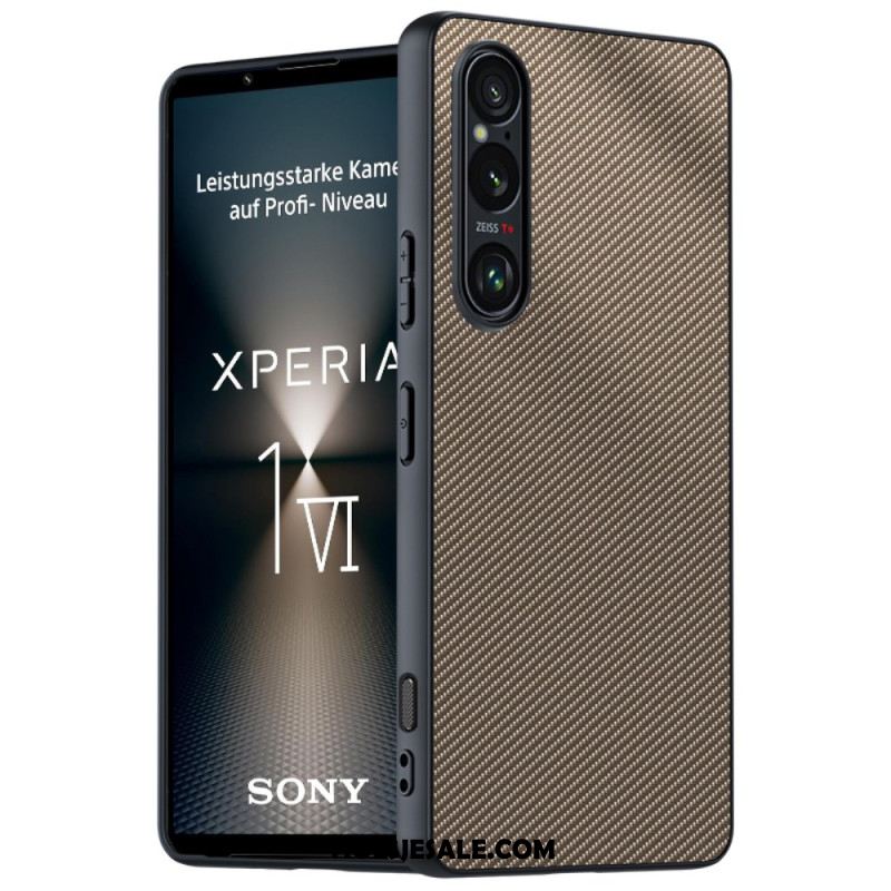 Hoesje Sony Xperia 1 Vi Koolstofvezelstijl Bescherming Hoesje