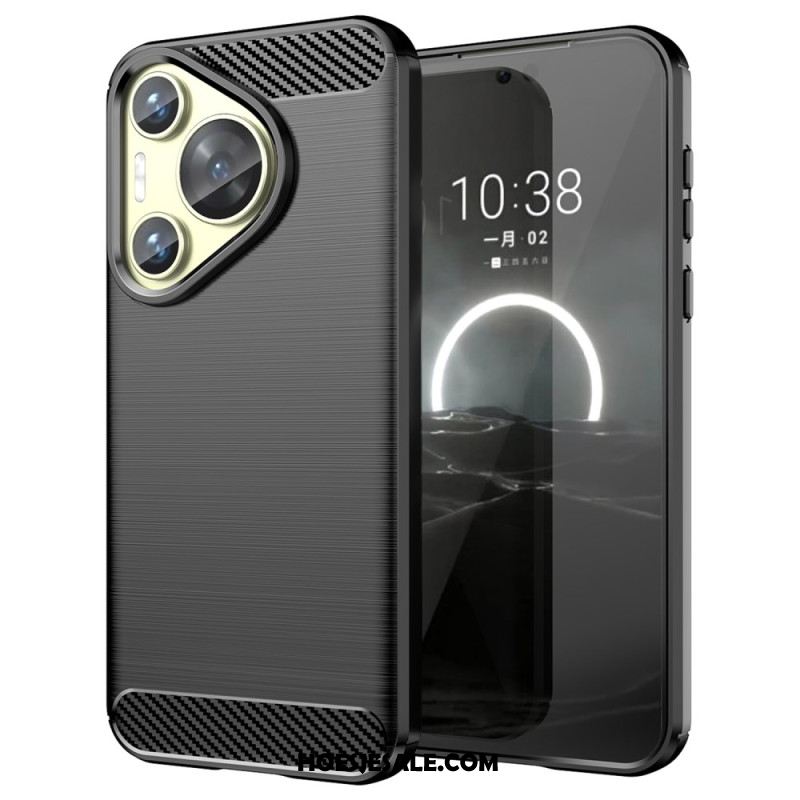 Hoesje Voor Huawei Pura 70 Koolstofvezel