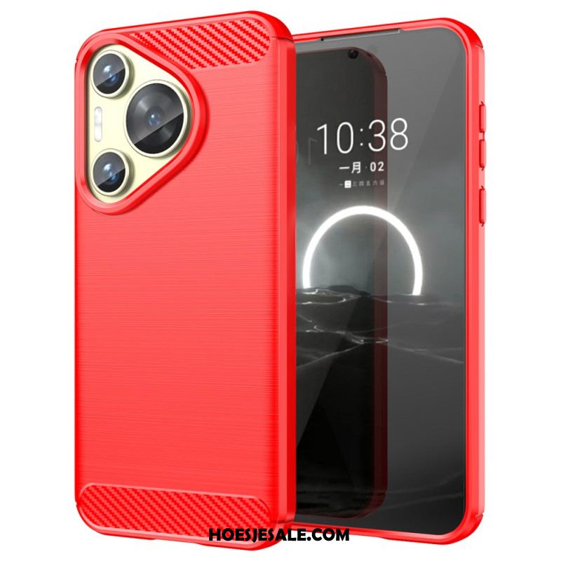 Hoesje Voor Huawei Pura 70 Koolstofvezel