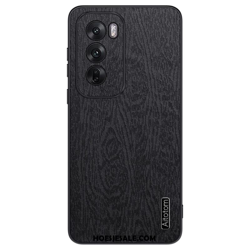 Hoesje Voor Oppo Reno 12 5g Houteffect