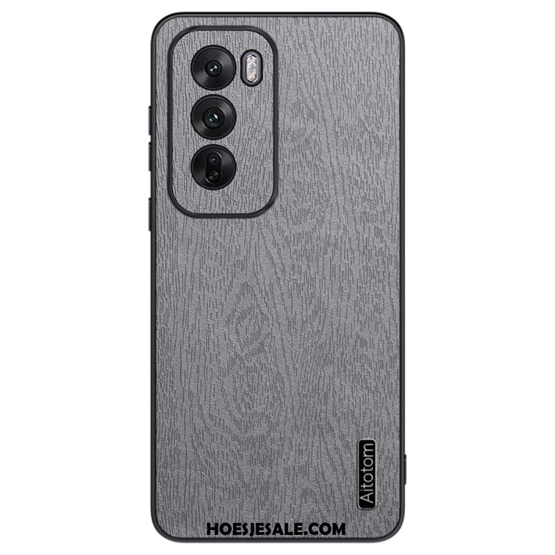 Hoesje Voor Oppo Reno 12 5g Houteffect