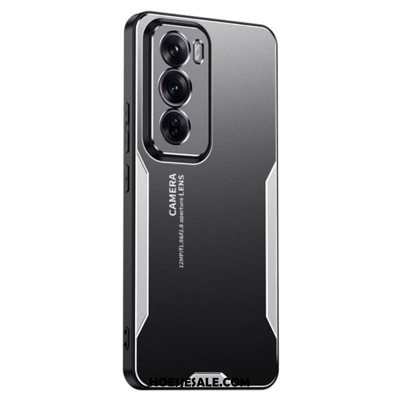 Hoesje Voor Oppo Reno 12 Pro 5g Metaaleffect