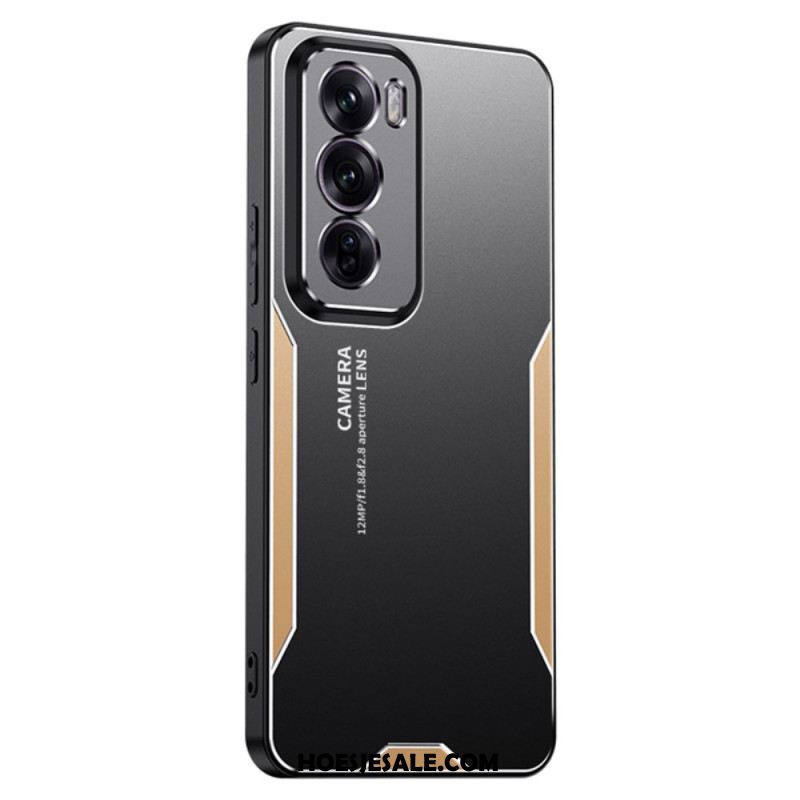 Hoesje Voor Oppo Reno 12 Pro 5g Metaaleffect