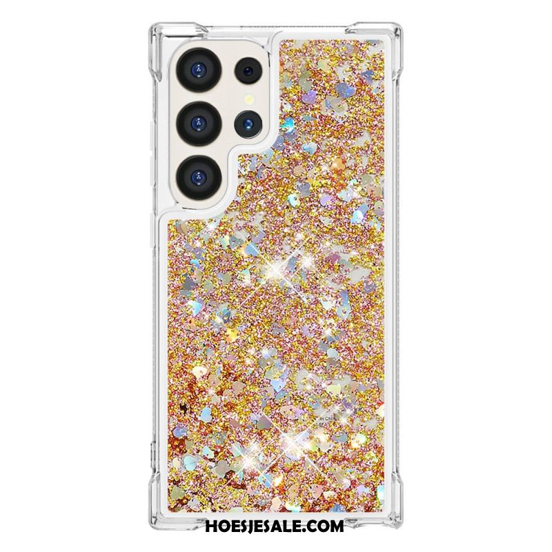 Hoesje Voor Samsung Galaxy S24 Ultra 5g Sprankelende Glitters