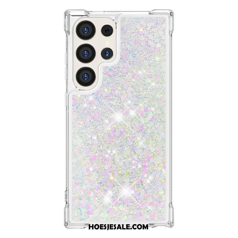 Hoesje Voor Samsung Galaxy S24 Ultra 5g Sprankelende Glitters