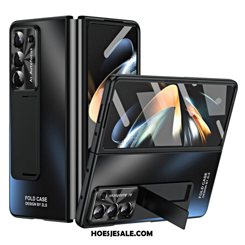 Hoesje Voor Samsung Galaxy Z Fold 5 Volledige Bescherming Handsfree Ondersteuning