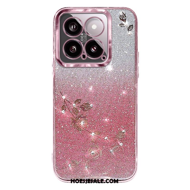 Hoesje Voor Xiaomi 14 Kadem-glitterpatroon