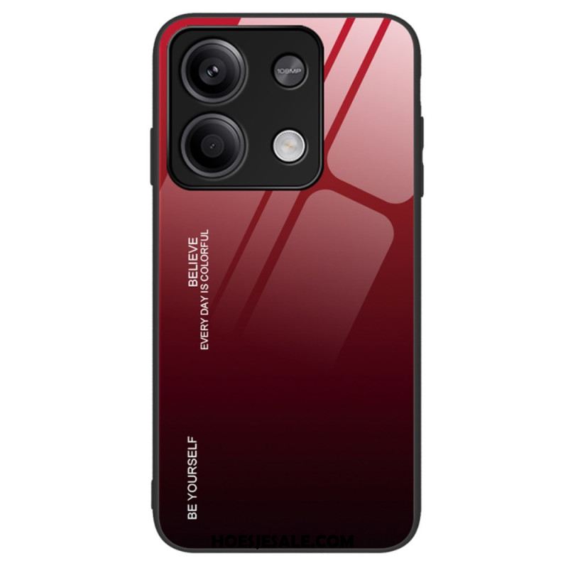 Hoesje Voor Xiaomi Redmi Note 13 5g Kleur Gehard Glas