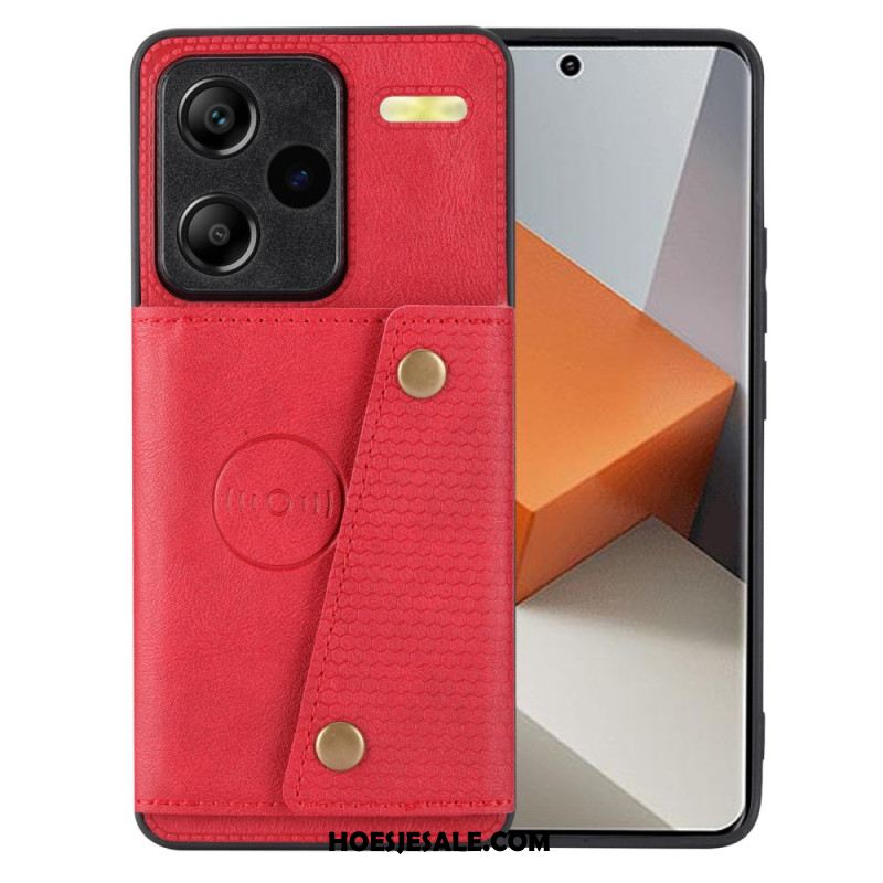 Hoesje Voor Xiaomi Redmi Note 13 Pro Plus 5g Met Steun En Kaarthouder