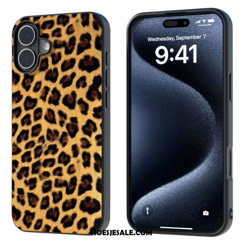 Hoesje Voor iPhone 16 Luipaardstijl