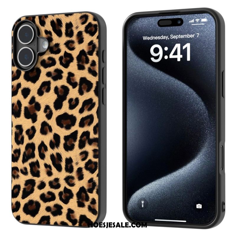 Hoesje Voor iPhone 16 Luipaardstijl