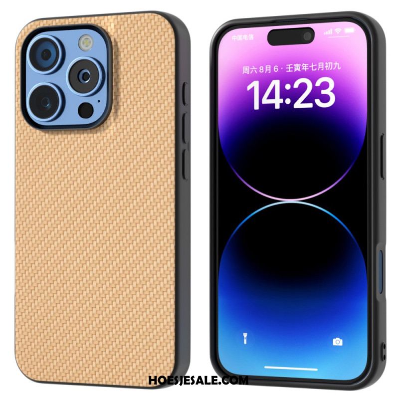 Hoesje Voor iPhone 16 Pro Abeel Koolstofvezel