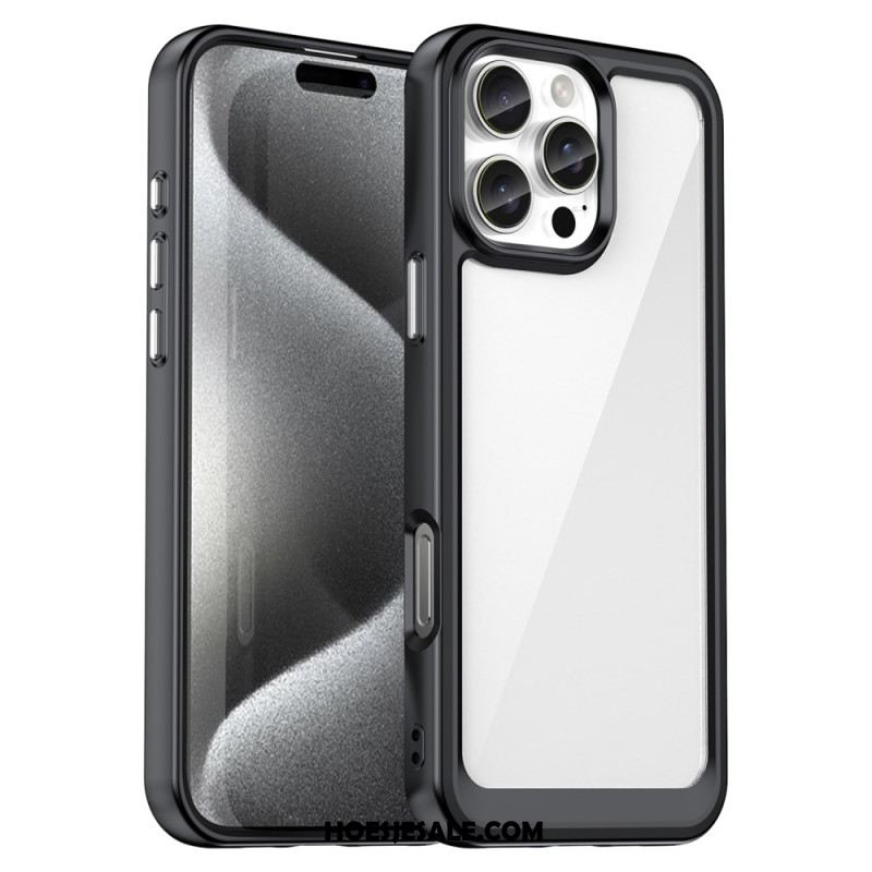 Hoesje Voor iPhone 16 Pro Max Hybride