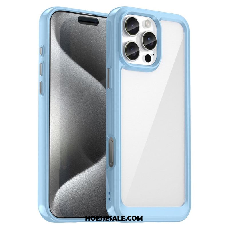 Hoesje Voor iPhone 16 Pro Max Hybride