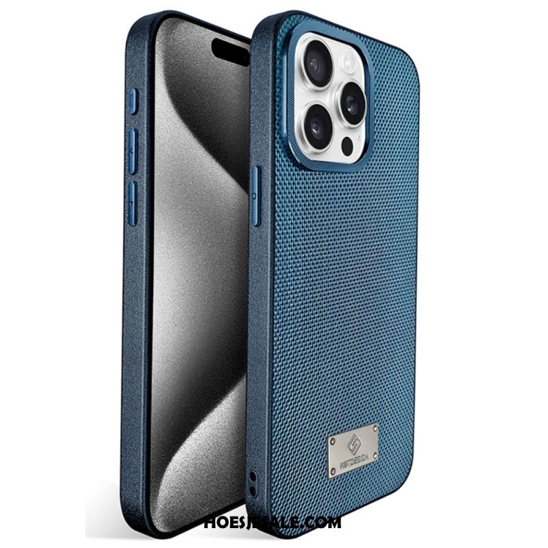 Hoesje Voor iPhone 16 Pro Max Kst Design Ademend Gaas