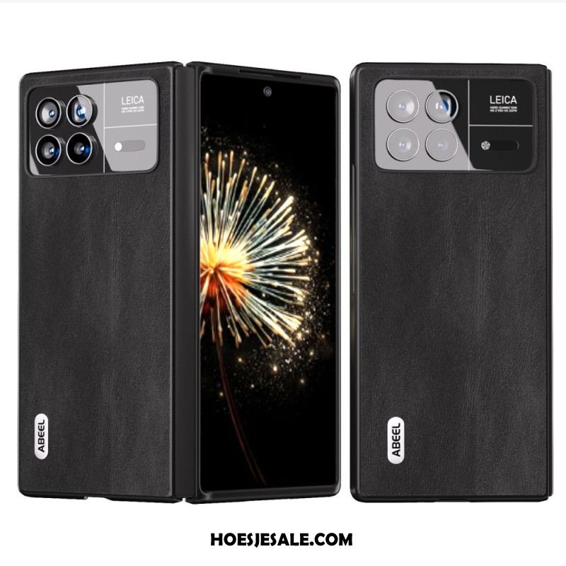 Hoesje Xiaomi Mix Fold 3 Abeel Ledereffect