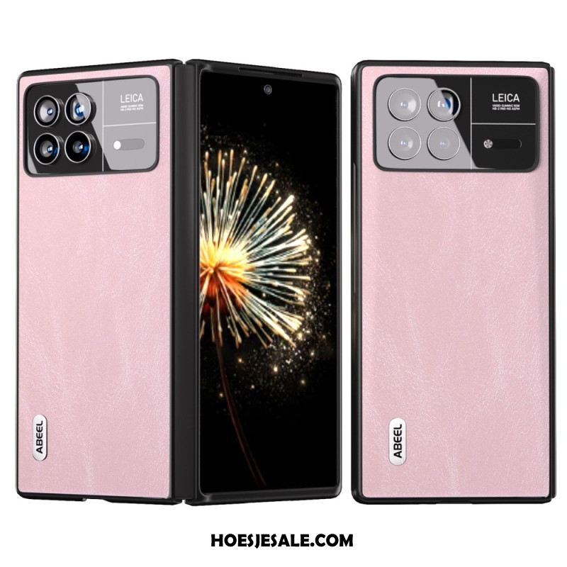 Hoesje Xiaomi Mix Fold 3 Abeel Ledereffect