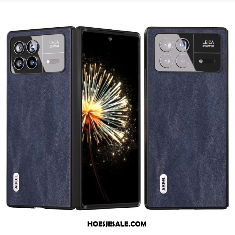 Hoesje Xiaomi Mix Fold 3 Abeel Ledereffect