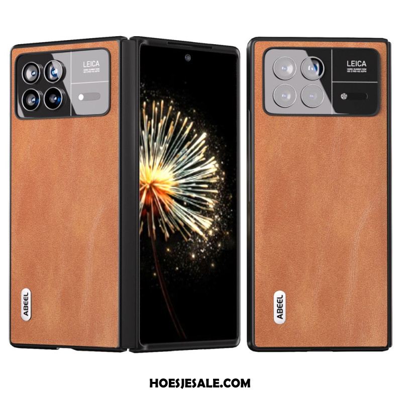 Hoesje Xiaomi Mix Fold 3 Abeel Ledereffect