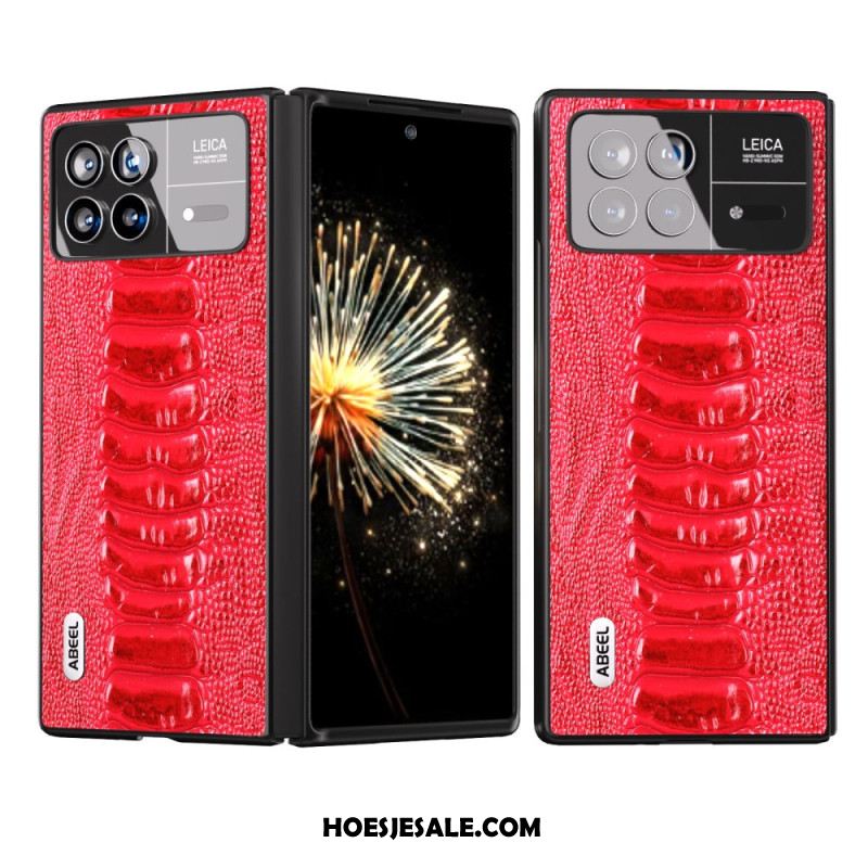 Hoesje Xiaomi Mix Fold 3 Krokodileffect Abeel