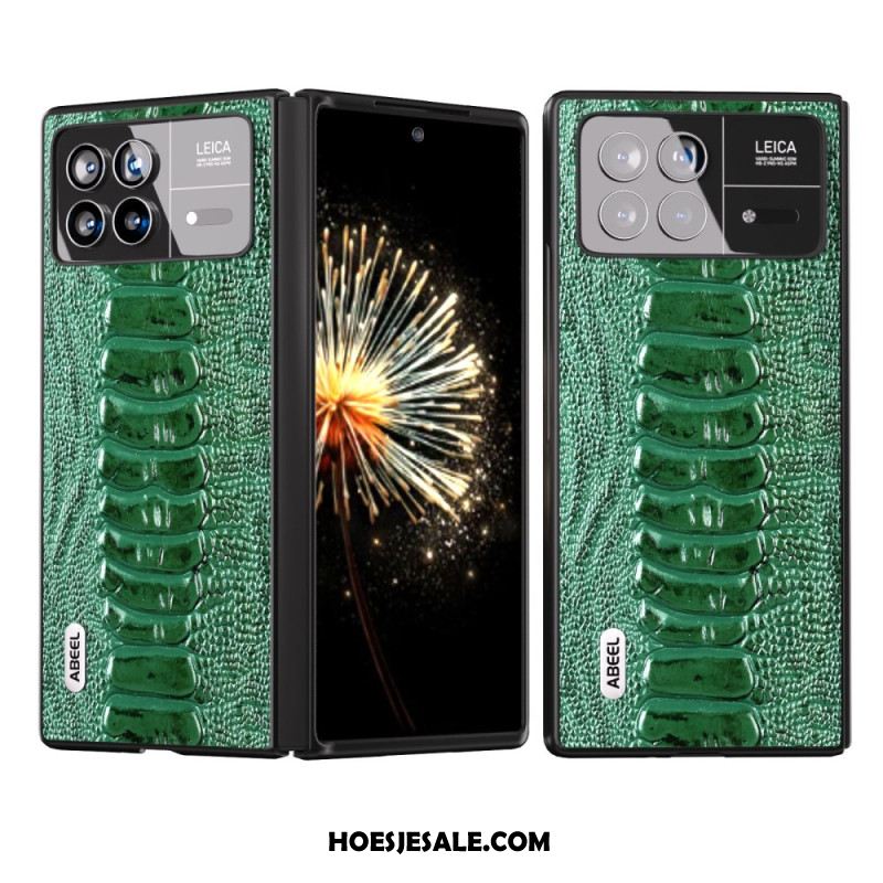 Hoesje Xiaomi Mix Fold 3 Krokodileffect Abeel