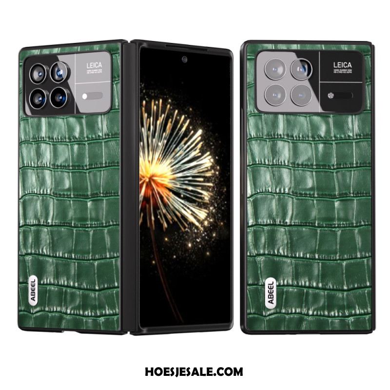 Hoesje Xiaomi Mix Fold 3 Krokodilstijl Abeel