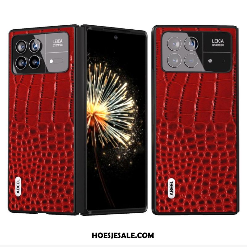 Hoesje Xiaomi Mix Fold 3 Krokodiltextuur Abeel