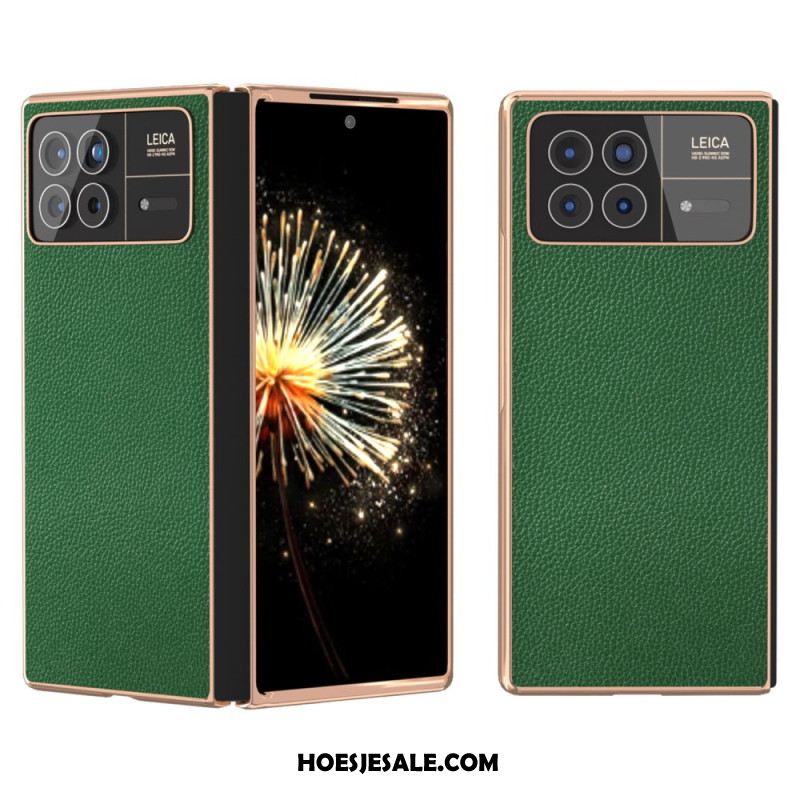 Hoesje Xiaomi Mix Fold 3 Ledereffect