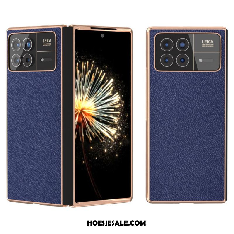 Hoesje Xiaomi Mix Fold 3 Ledereffect