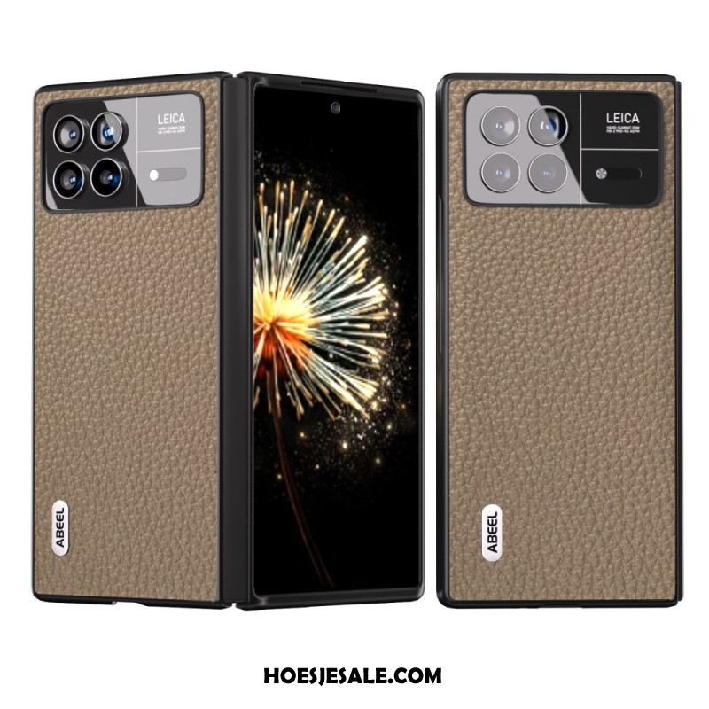 Hoesje Xiaomi Mix Fold 3 Litchi-textuur Abeel