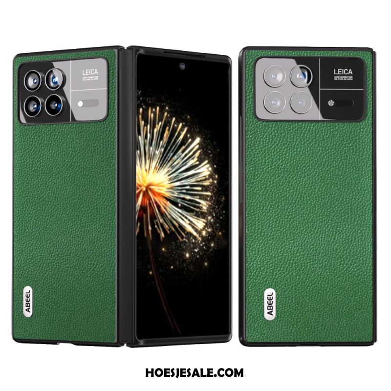 Hoesje Xiaomi Mix Fold 3 Litchi-textuur Abeel