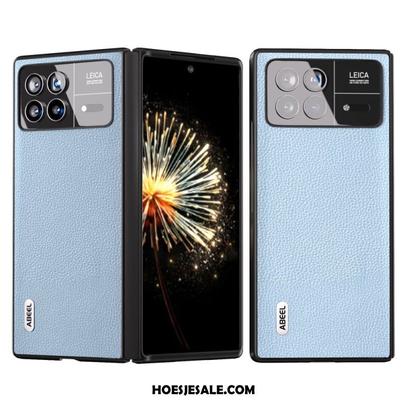 Hoesje Xiaomi Mix Fold 3 Litchi-textuur Abeel