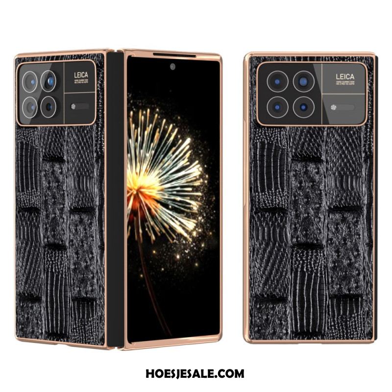 Hoesje Xiaomi Mix Fold 3 Mahjong-textuur Bescherming Hoesje